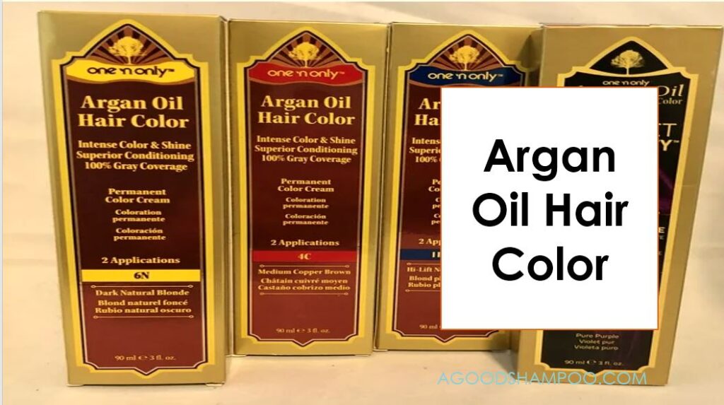 Explore Argan Oil Hair Color One N Only Shades, 8rg, 7g, 5rg Charts