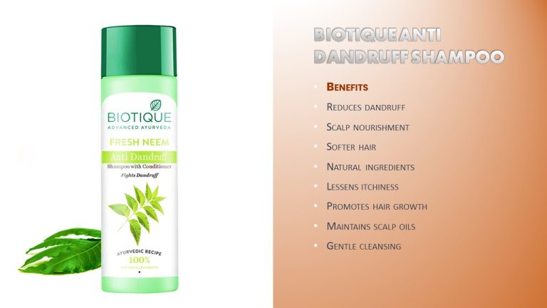 Is Biotique Anti Dandruff Shampoo Good – Neem’s Shampoo Analysis