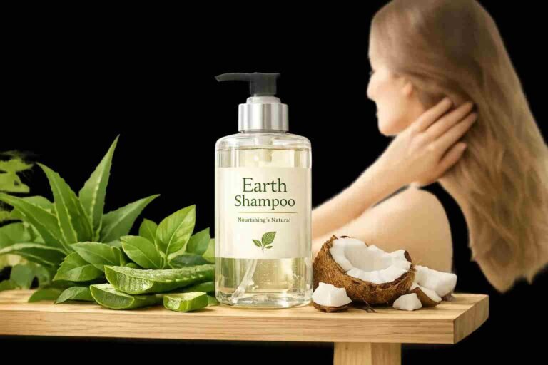 Is Earth Shampoo Good for Hair? Honest Review Guide 1 Natural earth shampoo bottle with herbal ingredients for healthy hair care