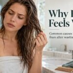 Why Does My Hair Feel Waxy After Washing? Causes & Fixes