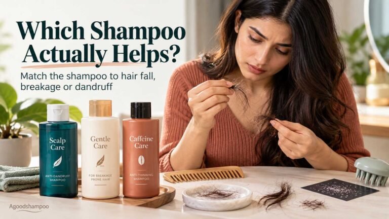 Shampoo choices for hair fall, breakage and scalp concerns