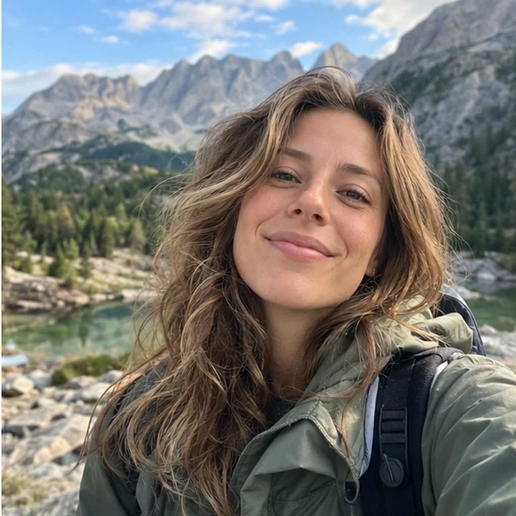 Wheat Free Hair Products: What to Look For and Avoid 2 woman in an olive jacket beside a mountain lake