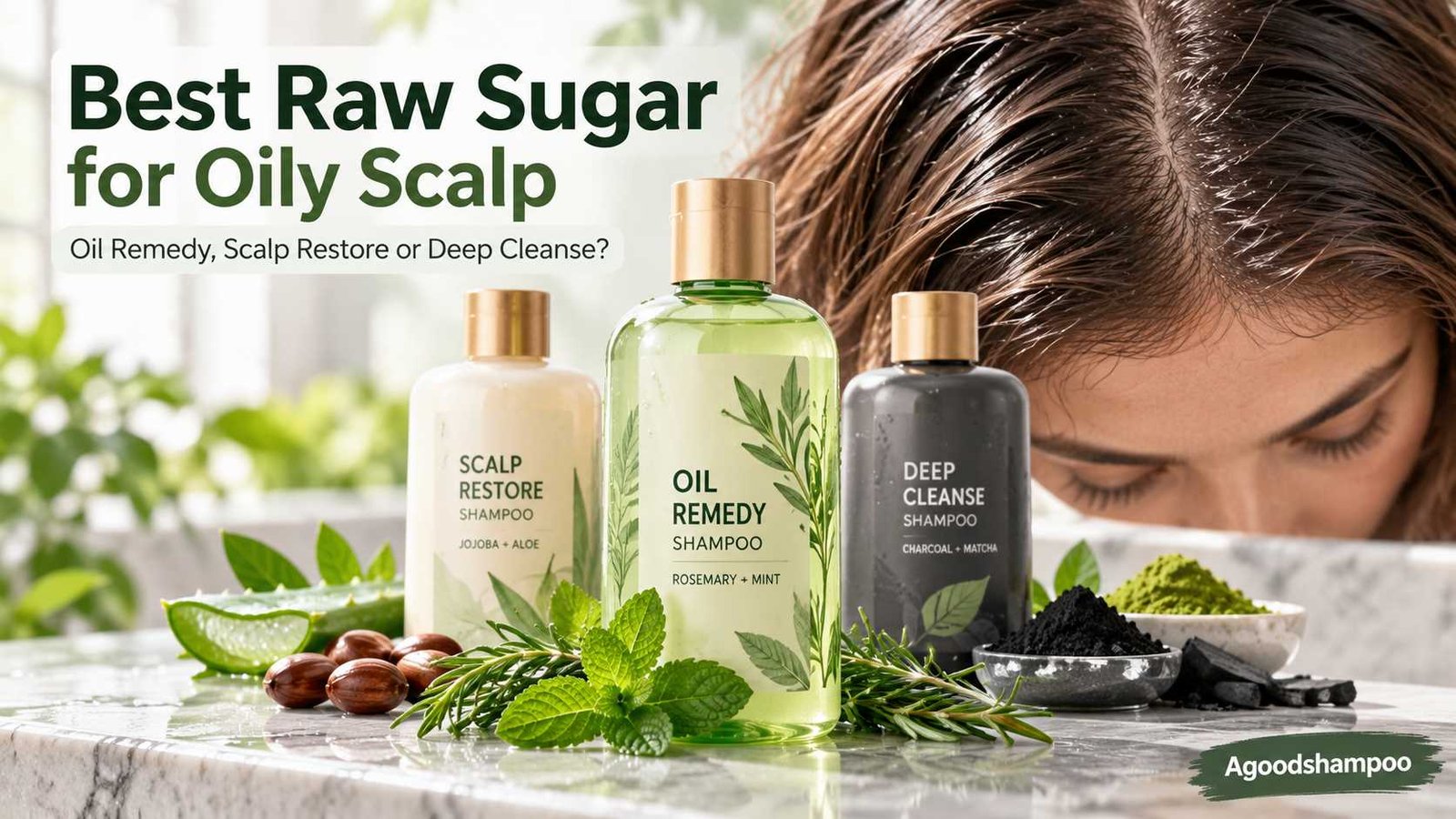 Oil-control, scalp-care and clarifying shampoos for oily roots