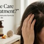 Sensitive flaky scalp beside aloe and gentle shampoo ingredients
